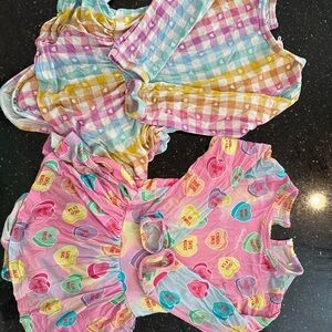 Bums & Roses 2T Bamboo Leotard Dress